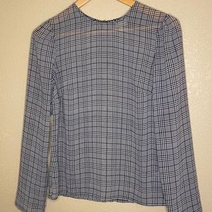 Checkered blouse